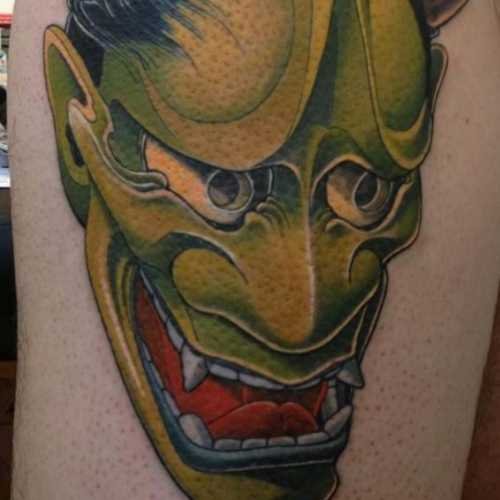 34 tatouage japonais hannya