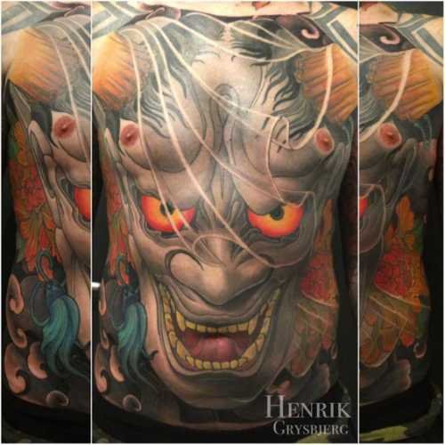 hannya tatouage japonais 47