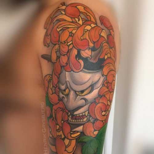 tatouage japonais hannya 17