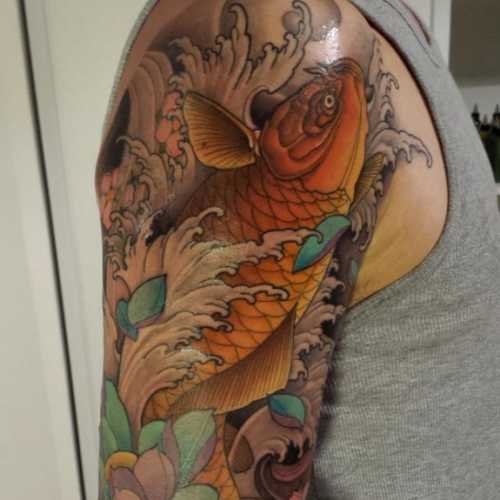 carpe tatouage japonais 2