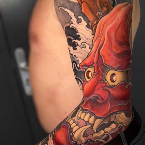 104 tatouage japonais hannya