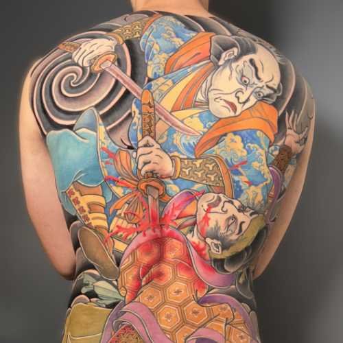 101 samouraï tatouage japonais