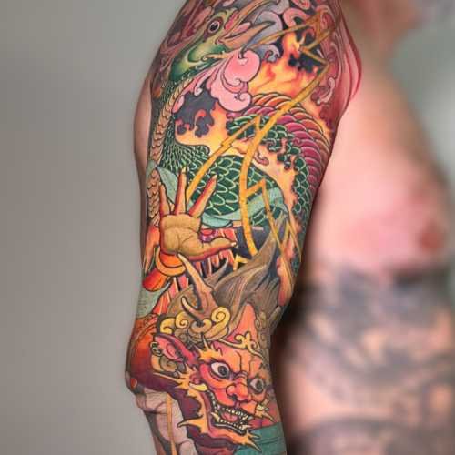 84 tatouage japonais