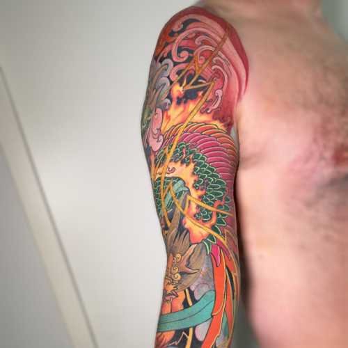 83 tatouage japonais démon