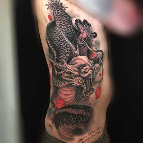 dragon 10 tatouage japonais