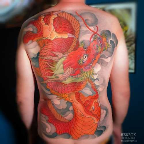 dragon tatouage japonais 25