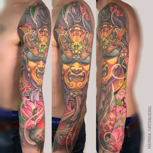 99 tatouage japonais hannya